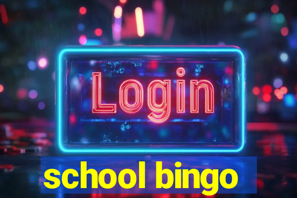 school bingo