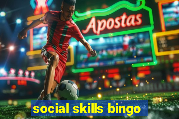 social skills bingo