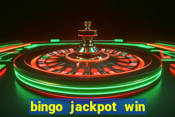 bingo jackpot win real money