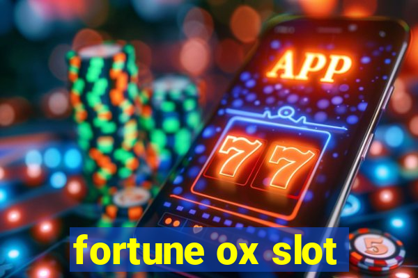 fortune ox slot