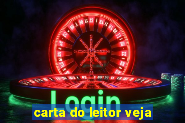 carta do leitor veja