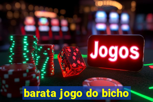 barata jogo do bicho