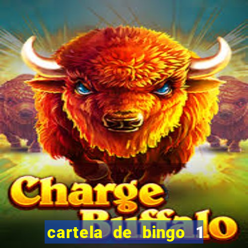 cartela de bingo 1 a 50