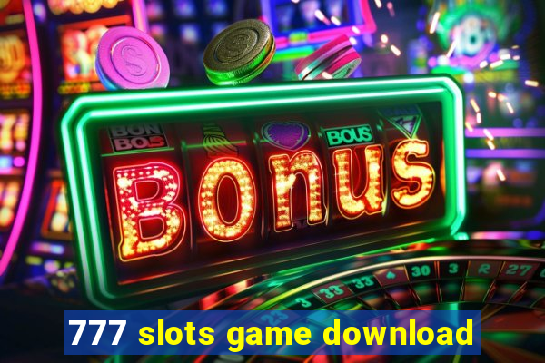 777 slots game download