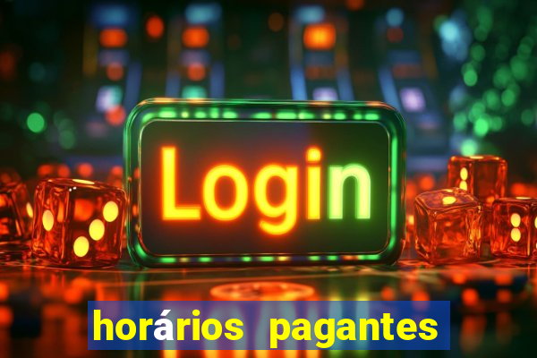 horários pagantes fortune tiger madrugada