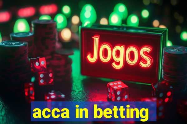 acca in betting