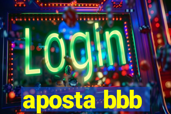 aposta bbb