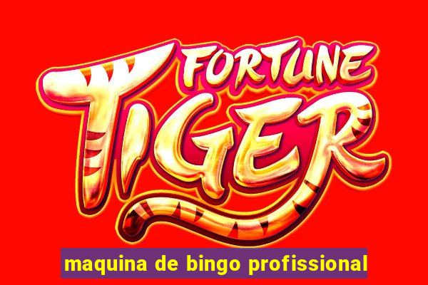 maquina de bingo profissional