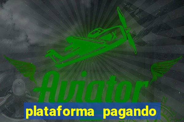 plataforma pagando no cadastro