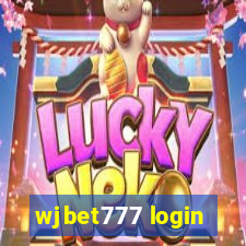 wjbet777 login