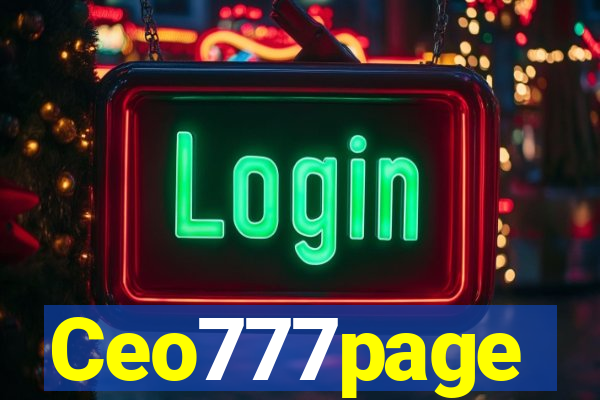 Ceo777page