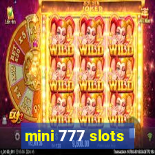 mini 777 slots