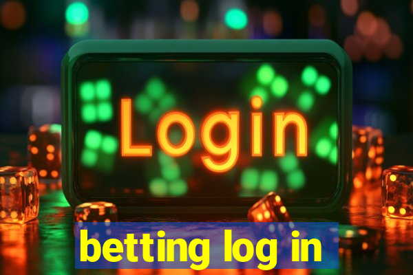 betting log in