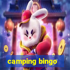 camping bingo