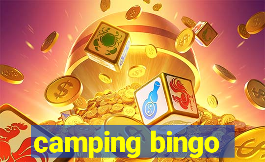 camping bingo