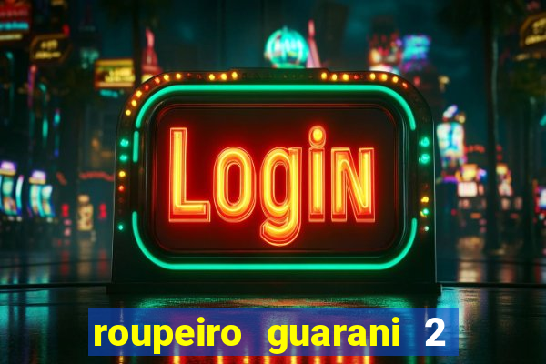 roupeiro guarani 2 portas de correr com espelho