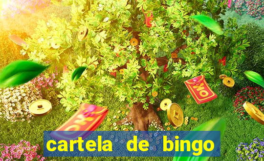 cartela de bingo para cha revela??o