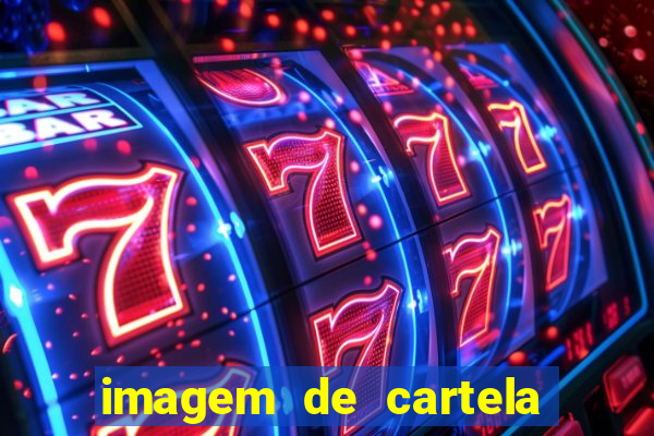 imagem de cartela de bingo