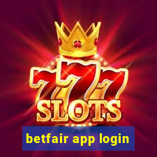 betfair app login