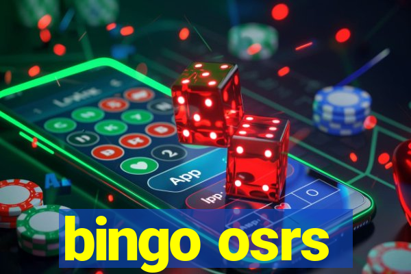 bingo osrs