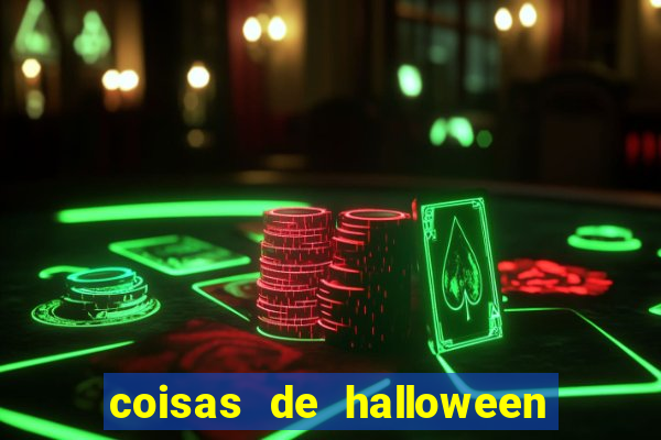 coisas de halloween com j