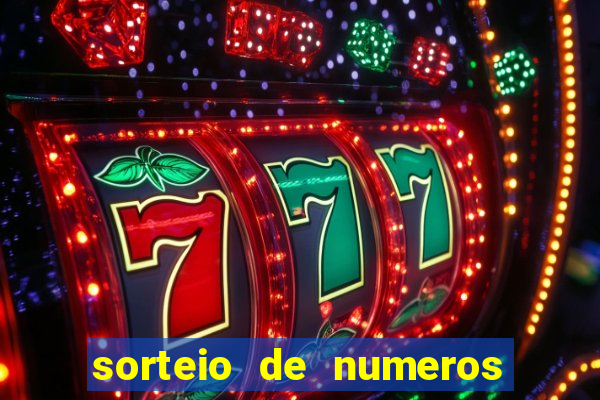 sorteio de numeros de bingo