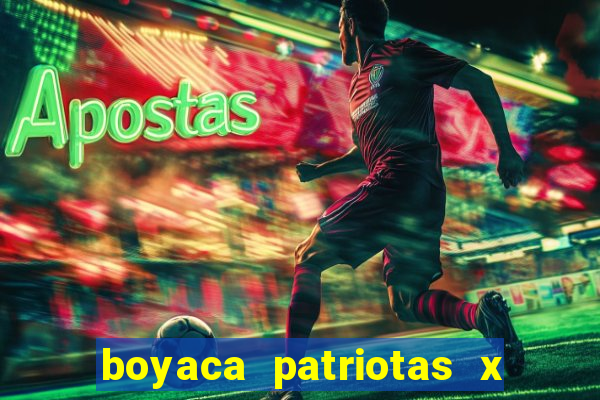 boyaca patriotas x deportivo pereira