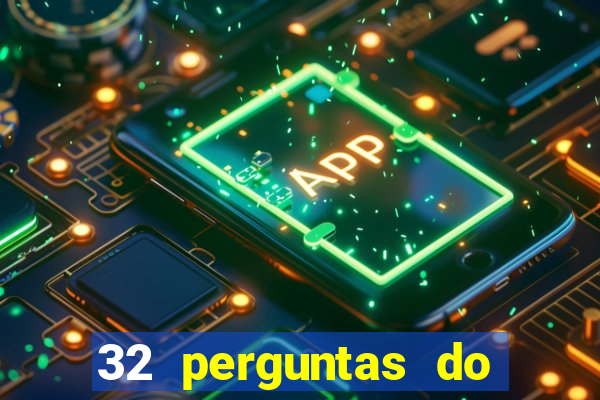 32 perguntas do livro do destino