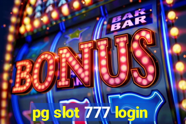 pg slot 777 login