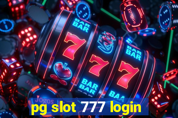 pg slot 777 login