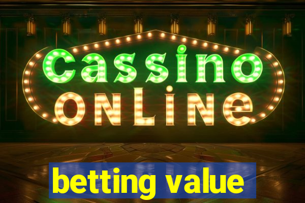 betting value