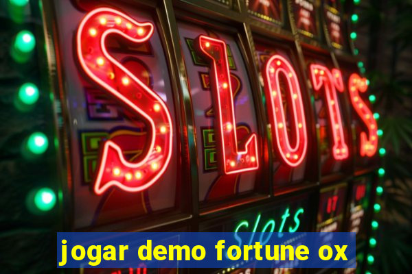 jogar demo fortune ox