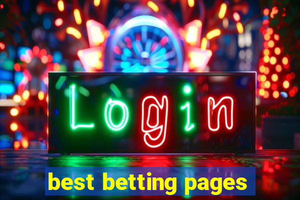 best betting pages