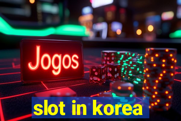 slot in korea