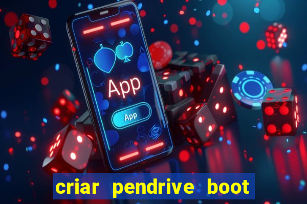 criar pendrive boot windows 10