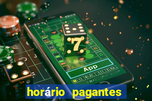 horário pagantes fortune tiger