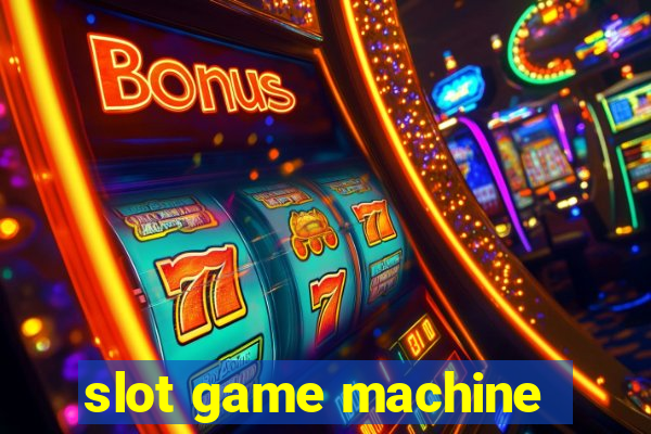 slot game machine