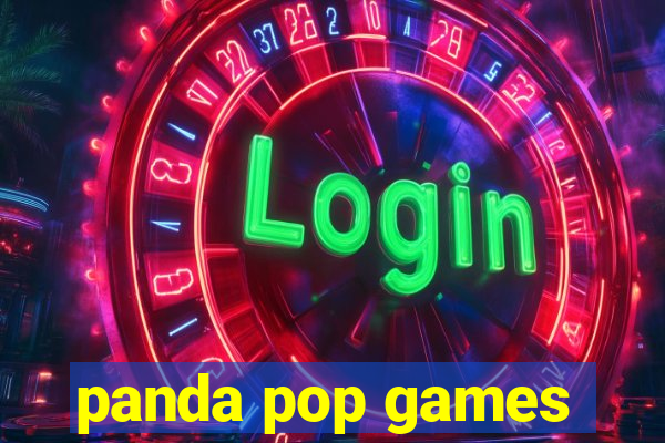 panda pop games