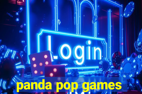 panda pop games