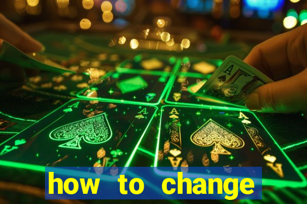 how to change bingo card on slot machine