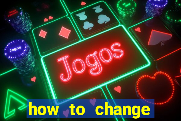 how to change bingo card on slot machine