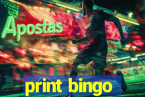 print bingo