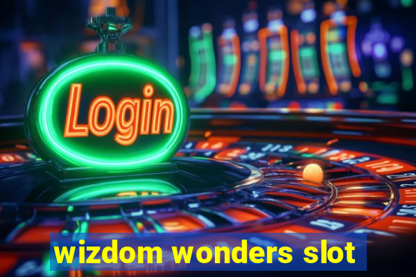 wizdom wonders slot