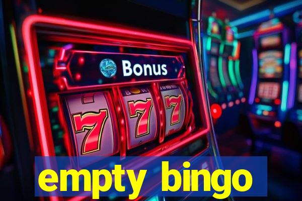 empty bingo