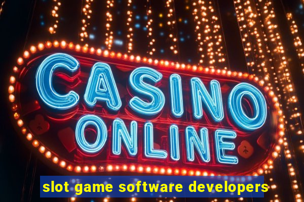 slot game software developers