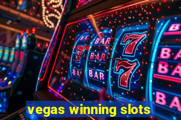 vegas winning slots