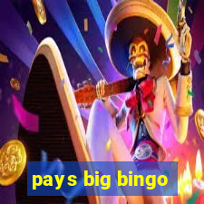 pays big bingo