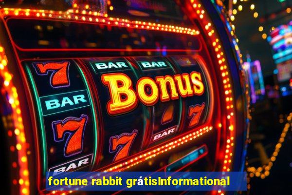 fortune rabbit grátisInformational