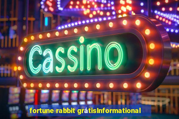 fortune rabbit grátisInformational