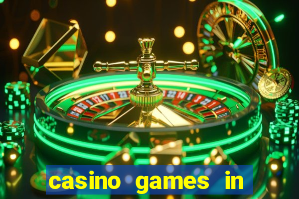 casino games in las vegas